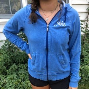 Hooded Nike Zip Up